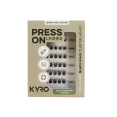 KYRO Pre-Glued Whispy Light Volume Press On Lashes