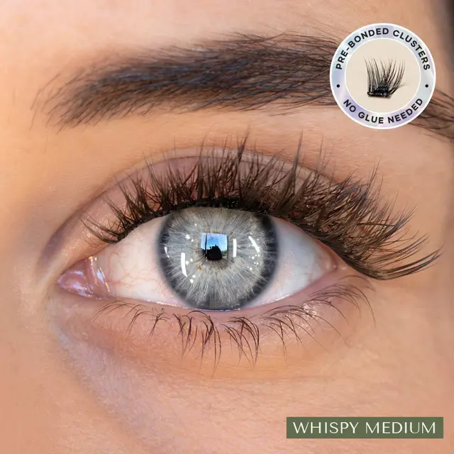 KYRO Pre-Glued Whispy Medium Volume Press On Lashes 