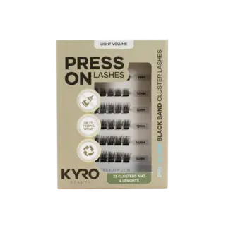 KYRO Pre-Glued Light Volume Press On Lashes
