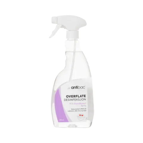 Antibac Overflatedesinfeksjon 75% Spray 750ml