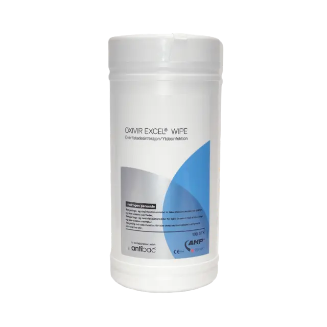 Antibac Alkoholfri Overflatedesinfeksjon Servietter 100stk 