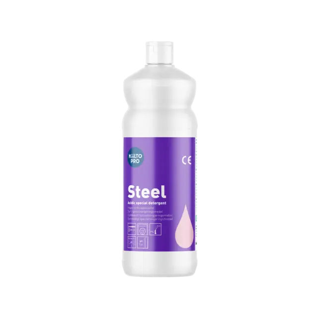 Kiilto Pro Steel 1000ml 
