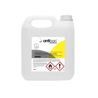 Antibac Hånddesinfeksjon 85% Flytende 4 liter