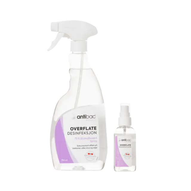 Antibac Overflatedesinfeksjon 75% Spray 