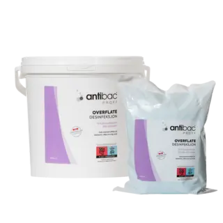 Antibac Overflatekluter 75%