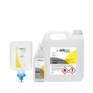 Antibac Hånddesinfeksjon 85% Flytende