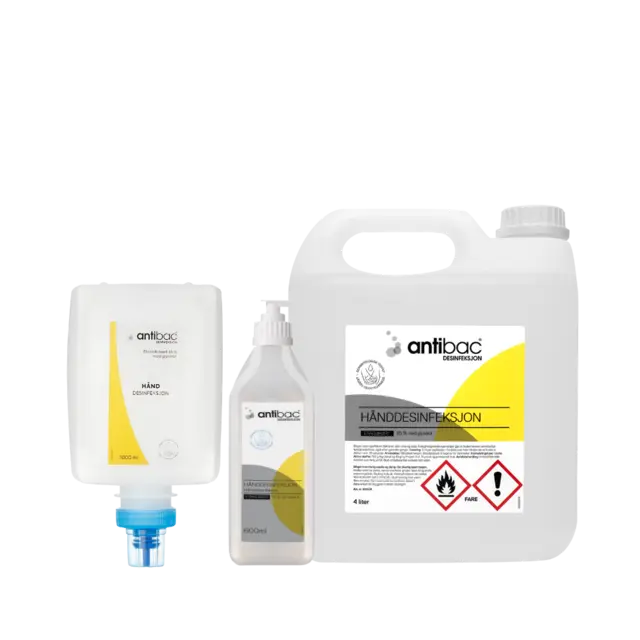 Antibac Hånddesinfeksjon 85% Flytende 