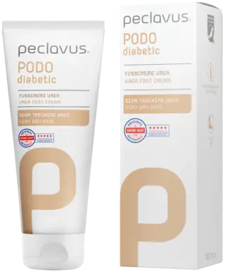 Peclavus PODOdiabetic fotkrem Urea 10% 100ml