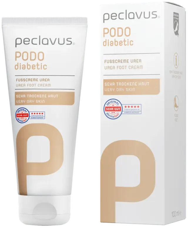 Peclavus PODOdiabetic fotkrem Urea 10% 100ml 