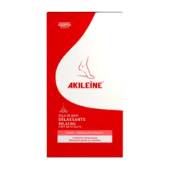 Akileïne Relaxing Foot Bath Salt 2x150g