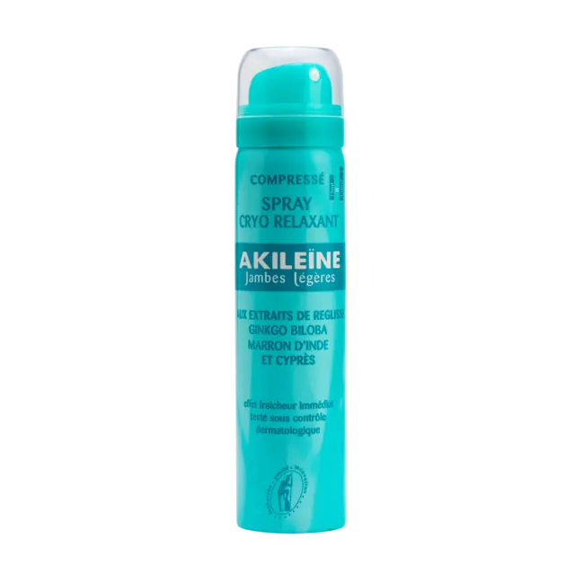 Akileïne Tired Legs Cryo-Relaxing Spray 75ml 