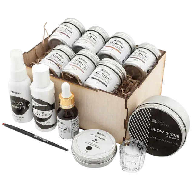*CC Henna Eyebrow Tinting Set HD Premium no.2 