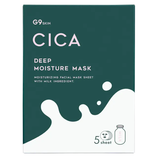 G9SKIN CICA Deep Moisture Mask 1pk-5stk 