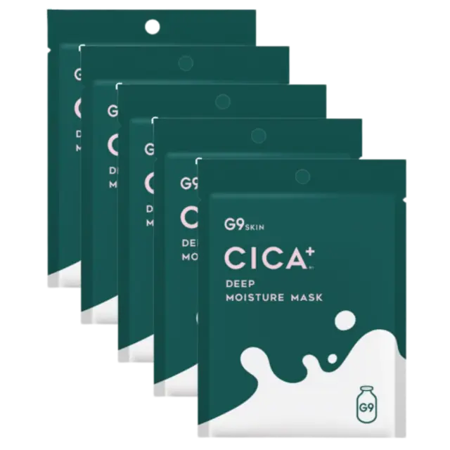 G9SKIN CICA Deep Moisture Mask 1pk-5stk 