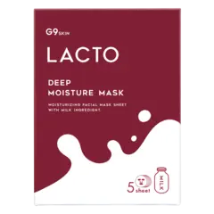 G9SKIN LACTO Deep Moisture Mask 1pk-5stk