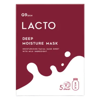 G9SKIN LACTO Deep Moisture Mask 1pk-5stk
