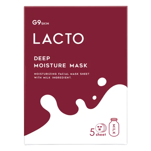 G9SKIN LACTO Deep Moisture Mask 1pk-5stk 