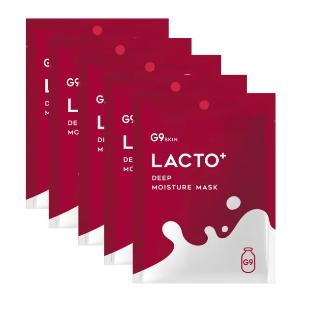 G9SKIN LACTO Deep Moisture Mask 1pk-5stk 