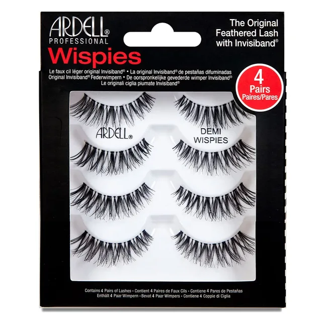 Ardell Multipack Lashes Demi Wispies 4 par - 61867 
