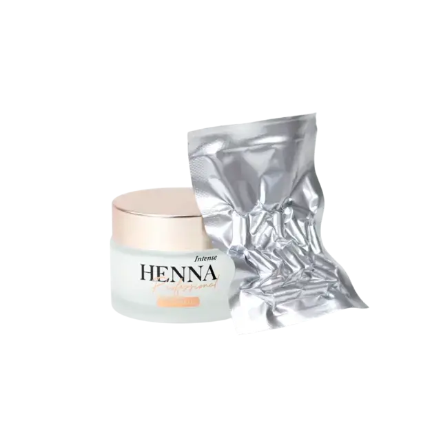 PE Henna Jar Medium Brown 5g 