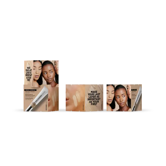 Decoded Skin Treatment Foundation Stacking Cubes 4pcs 