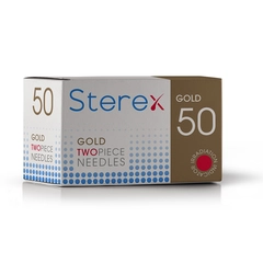 Sterex Gold Twopiece Needles F4G Short