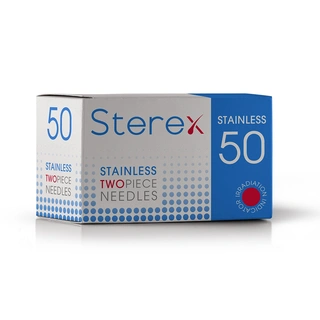 Sterex Stainless Twopiece Needeles F2S Short