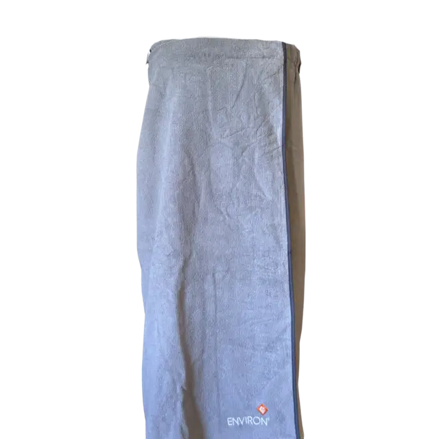 Environ Frottè kappe towelling wrap over 