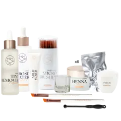 PE Henna Starterkit Capsules 6 farger
