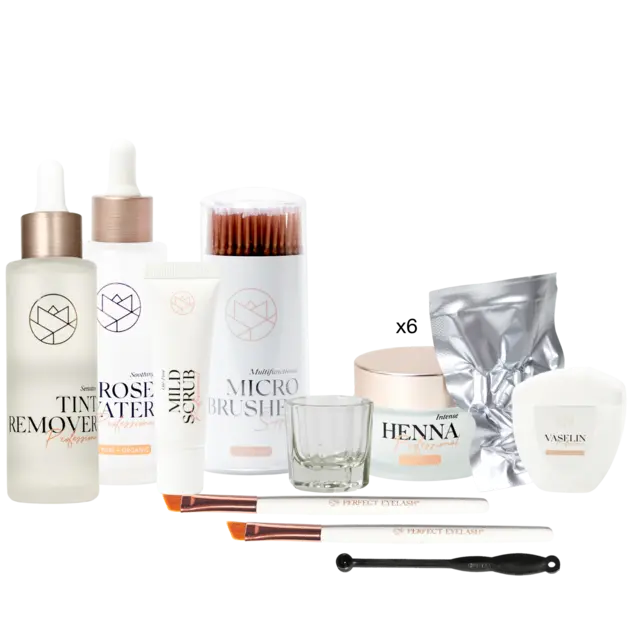 PE Henna Starterkit Capsules 6 farger 