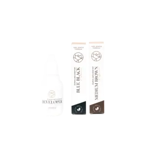 PE Brow &amp; Lash Tint Starterkit Sample Blue/Black &amp; Medium Brown