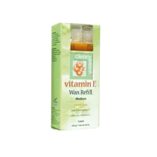 *Clean+Easy Vitamin E Wax Refill Medium 3stk