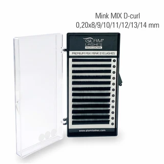 *GlamLashes Mink D-Curl 0,20 Mix