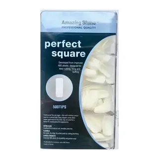 *Perfect Square Natural Tips 500stk