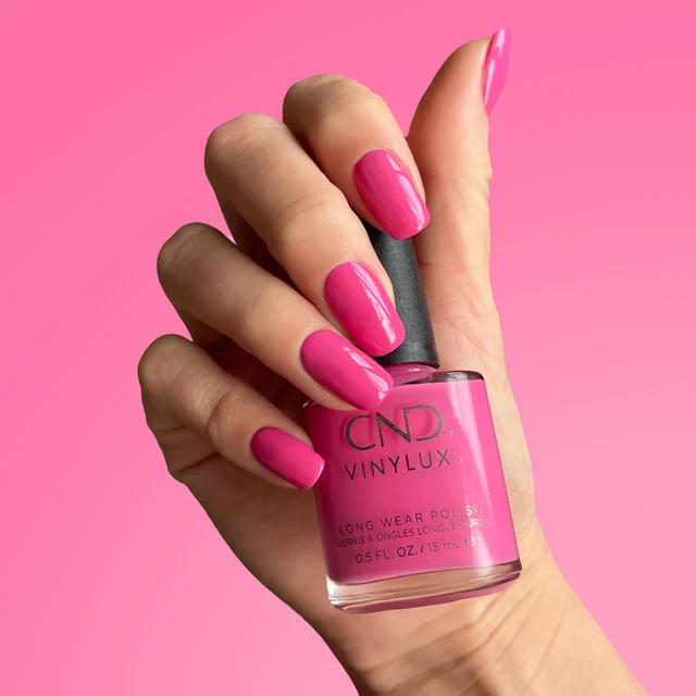 CND Vinylux Hot Pop Pink 15ml #121 