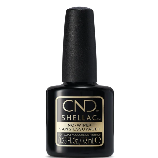 CND Shellac No Wipe+ Top Coat 7,3ml 