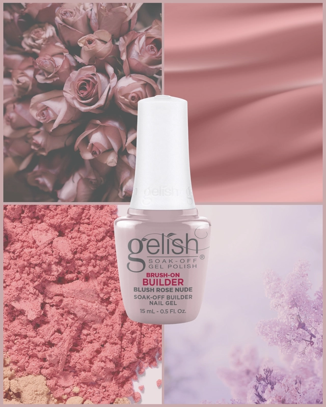 Gelish Brush On Builder BLUSH ROSE NUDE 15ml 
