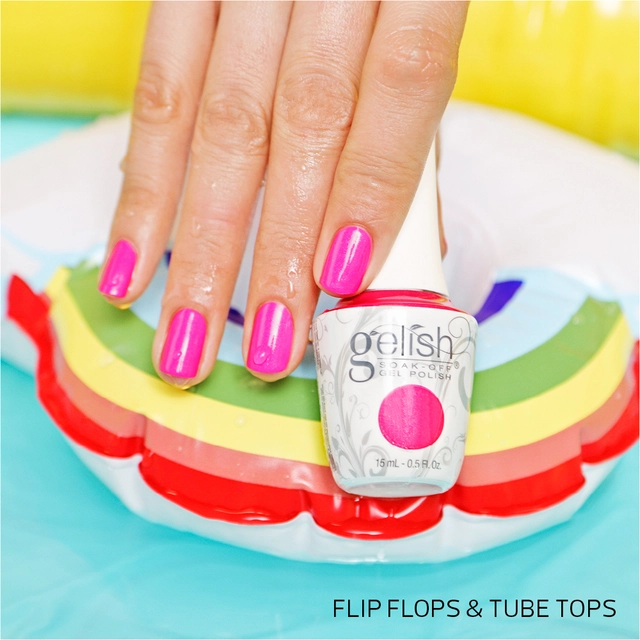 *Gelish FLIP FLOPS AND TUBE TOPS 15ml 