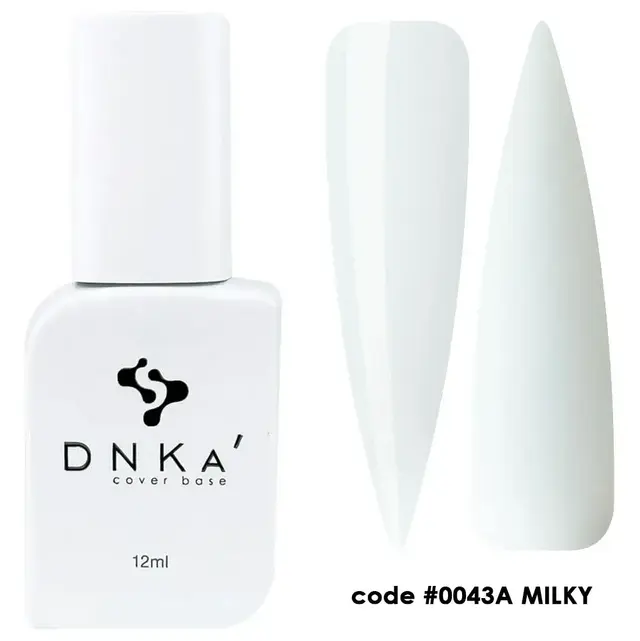 DNKa Cover Base 12ml #0043A Milky 