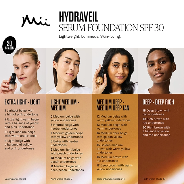 Mii HydraVeil Serum Foundation 30ml 02 