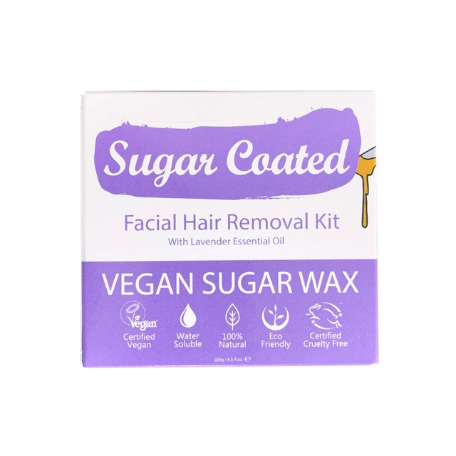 *Sugar Coated Hair Removal Kit 200g Facial 