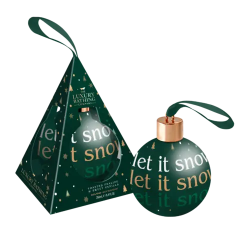 *LBC Let It Snow Bath Soak 250ml Toasted Praline &amp; Sweet Vanilla