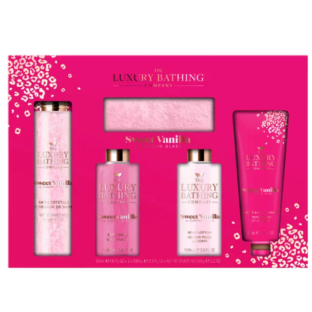 *LBC Ultimate Indulgence Kit Sweet Vanilla & Almond Glaze 