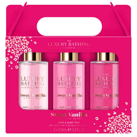 *LBC Tempting Trio Kit 3x100ml Sweet Vanilla &amp; Almond Glaze