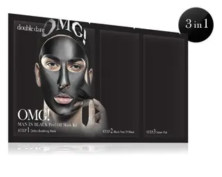*OMG! Man in Black Peel Off Mask 1stk