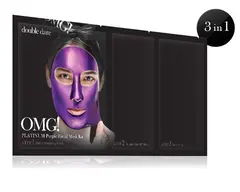 *OMG! Platinum PURPLE Facial Mask 1stk