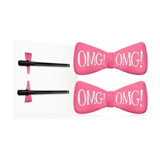 *OMG! Hair Up Bow Pin HOT PINK