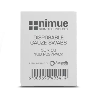 *Nimue Hvite Gauze 50x50mm 100stk