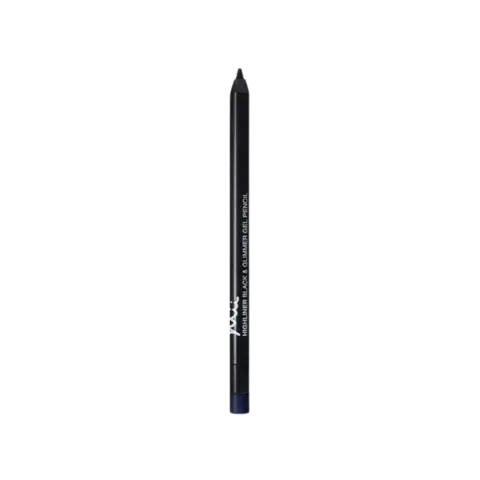 Mii Highliner Black &amp; Blue Glimmer Gel Pencil 01