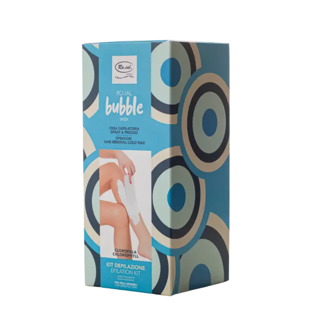 Ro.ial Bubble Wax Kit Sensitiv Skin blå 
